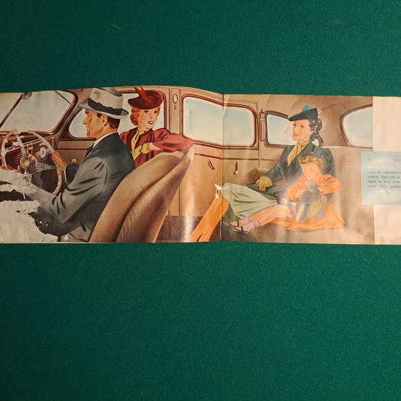 Vintage New Ford V8 Cars For 1939, dealer brochure. - Picture 4 of 4